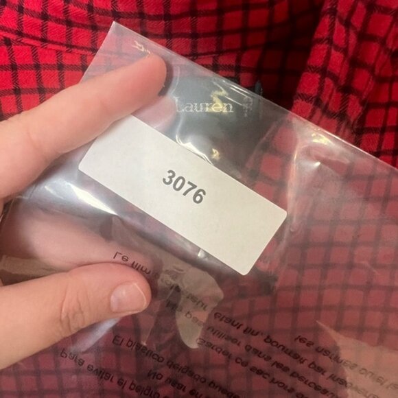 Polo Ralph Lauren Men Size 4XLT Tall Red Button Down Casual Shirt - Picture 7 of 7